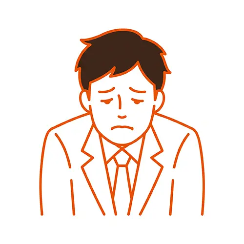 疲れきった部下のアイコン